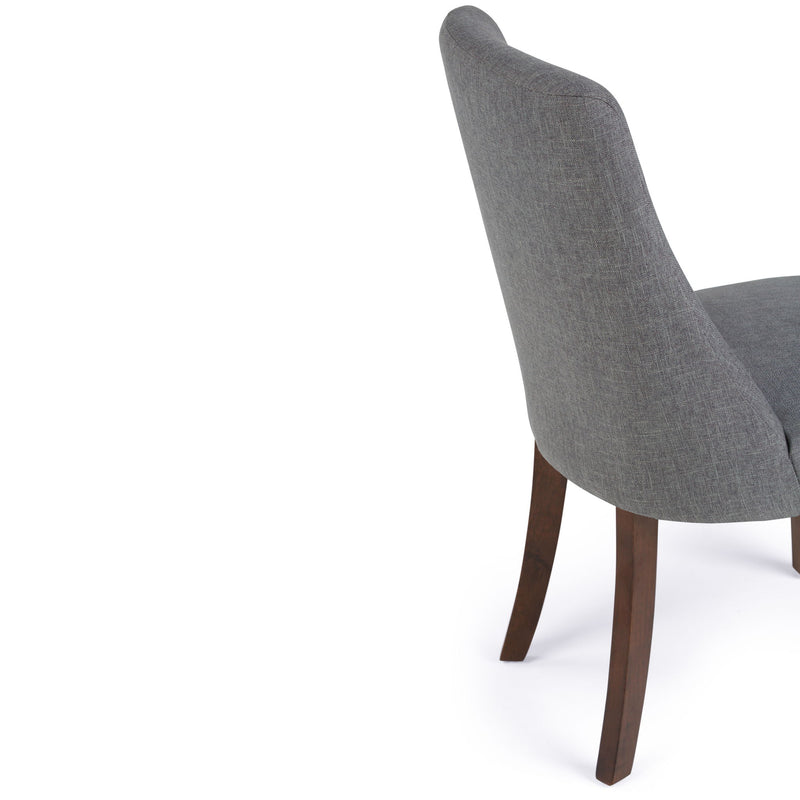 Walden - Deluxe Dining Chair (Set of 2) - Slate Gray - R&R Furniture Gallery (Fountain Valley, CA)
