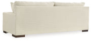 Signature Design by Ashley Maggie living room set with stationary chair and matching ottoman, in a cozy, modern fabric.
