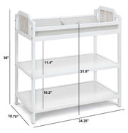 Brees - Changing Table - R&R Furniture Gallery (Fountain Valley, CA)