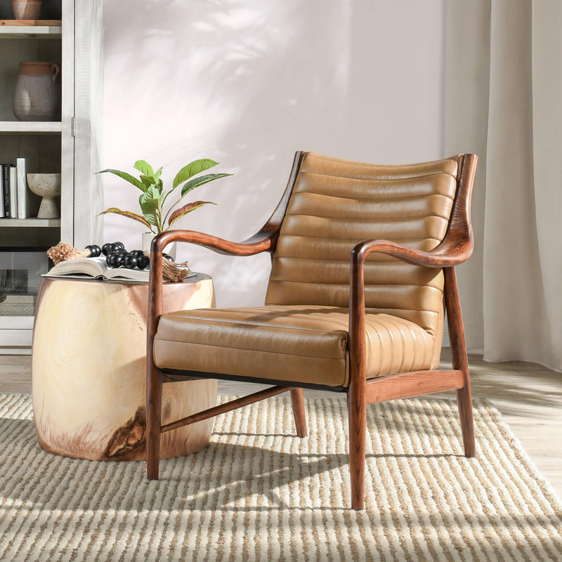 Kenneth - Club Chair - Adobe Tan - R&R Furniture Gallery (Fountain Valley, CA)