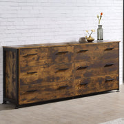 Juvanth - Dresser - Rustic Oak & Black - R&R Furniture Gallery (Fountain Valley, CA)