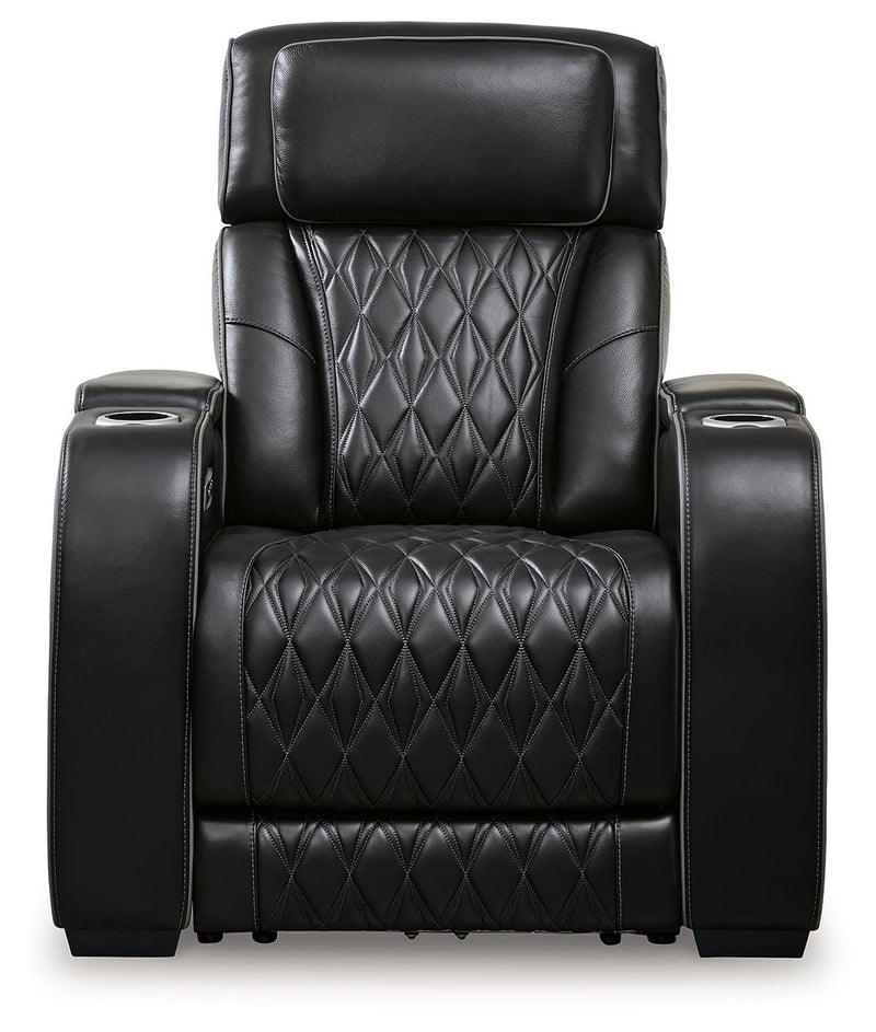 Boyington - Power Recliner/Adj Headrest - R&R Furniture Gallery (Fountain Valley, CA)