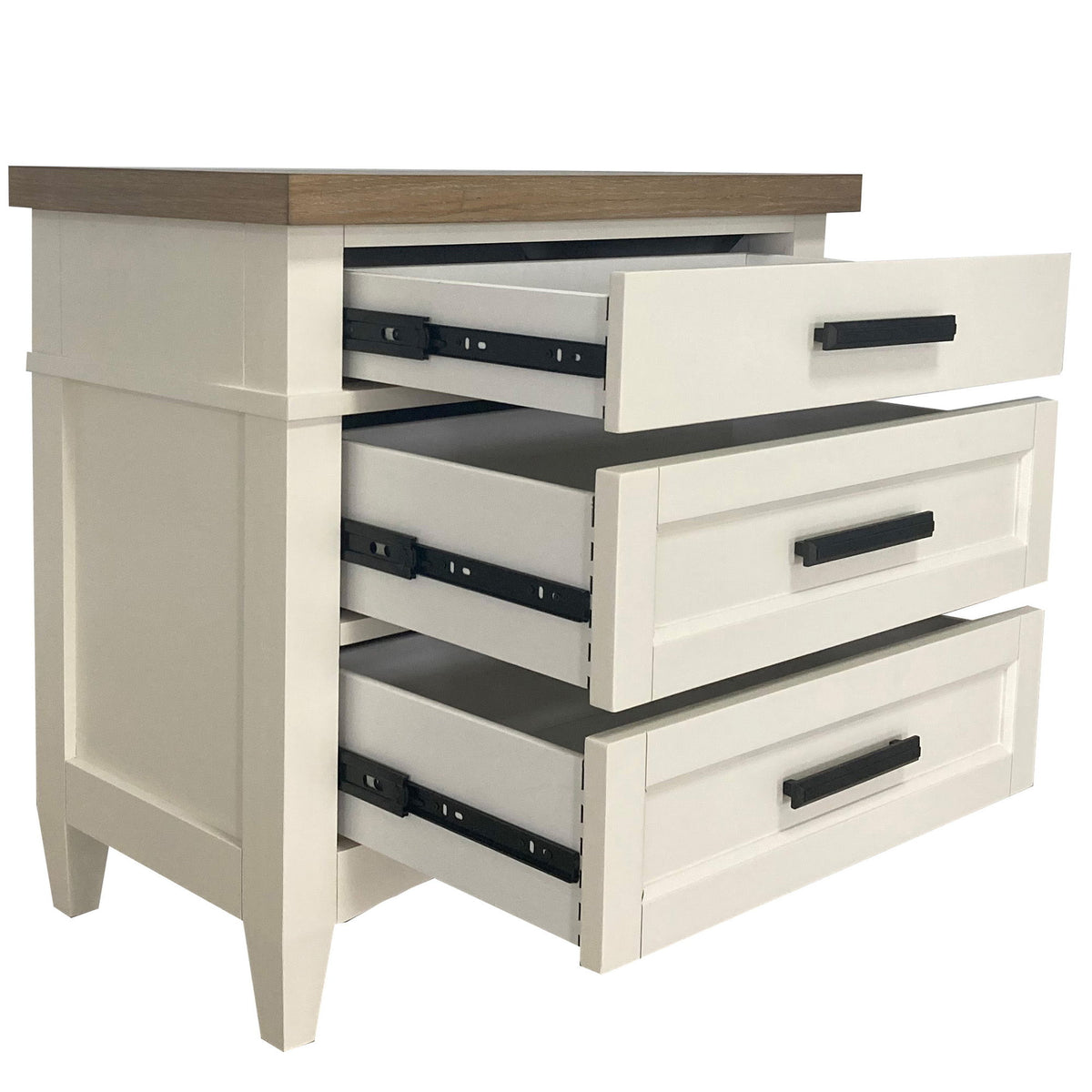 Americana Modern Bedroom - 2 Drawer Nightstand