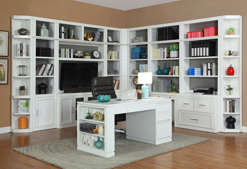 Catalina - TV Console - Cottage White - R&R Furniture Gallery (Fountain Valley, CA)