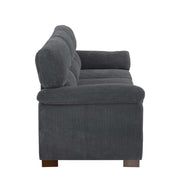Vintage Inspired 3 Seat Sofa With Tufted Cushions - R&R Furniture Gallery (Fountain Valley, CA)