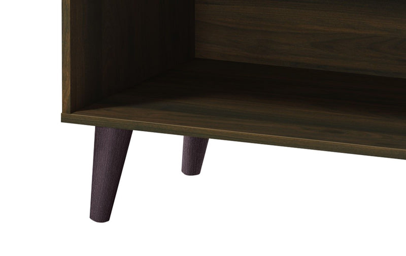 Amidon - TV Stand, With 2 Storage Shelves And 1 Cabinet - R&R Furniture Gallery (Fountain Valley, CA)