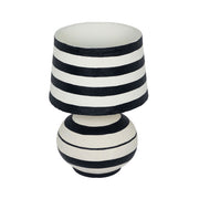 Positano - Striped Papier Mache Table Lamp - R&R Furniture Gallery (Fountain Valley, CA)