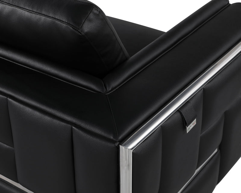 1130 - Top Grain Italian Leather Sofa - R&R Furniture Gallery (Fountain Valley, CA)