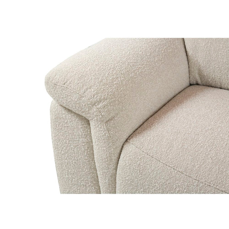 Dayana - Power Motion Sectional Sofa - Beige Boucle - R&R Furniture Gallery (Fountain Valley, CA)