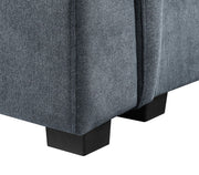 Isla - Fabric Sectional Sofa With Ottoman - R&R Furniture Gallery (Fountain Valley, CA)