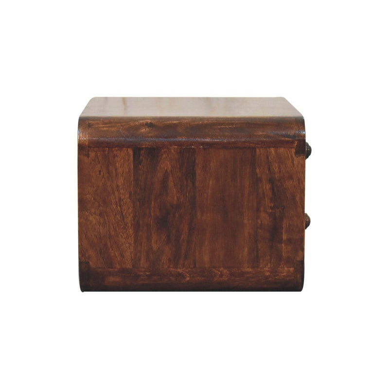 Curved Wall Mounted Bedside Nightstand - R&R Furniture Gallery (Fountain Valley, CA)