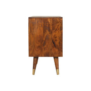 Manila - Sideboard, 3 Drawer - Chestnut - R&R Furniture Gallery (Fountain Valley, CA)