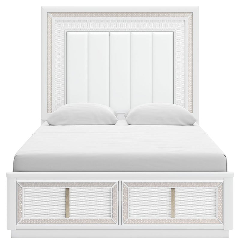 Chalanna - Upholstered Storage Bed - R&R Furniture Gallery (Fountain Valley, CA)