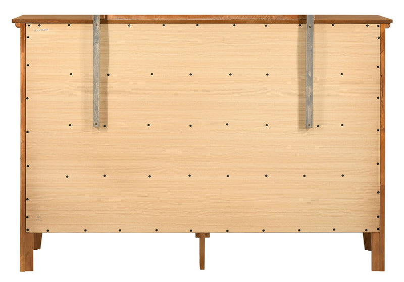 Elegant Glory Furniture dresser with multiple drawers, suitable for any room, featuring a sleek and stylish casual design.