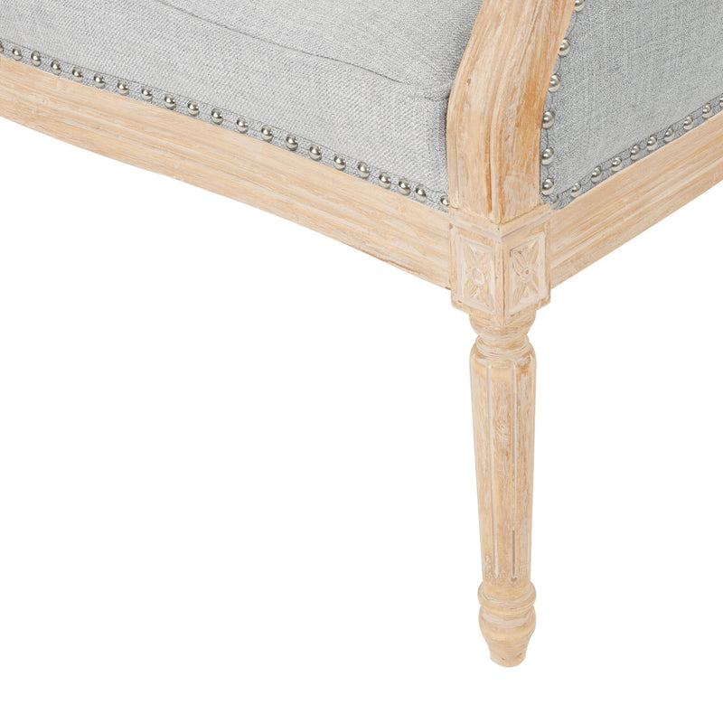 French Country Chesterfield Style Tufted Loveseat - R&R Furniture Gallery (Fountain Valley, CA)