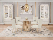 La Rachelle - Display Cabinet - Champagne - R&R Furniture Gallery (Fountain Valley, CA)