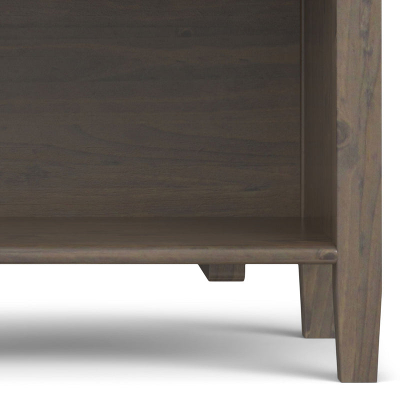 Lev - Bedside Table - Smoky Brown - R&R Furniture Gallery (Fountain Valley, CA)