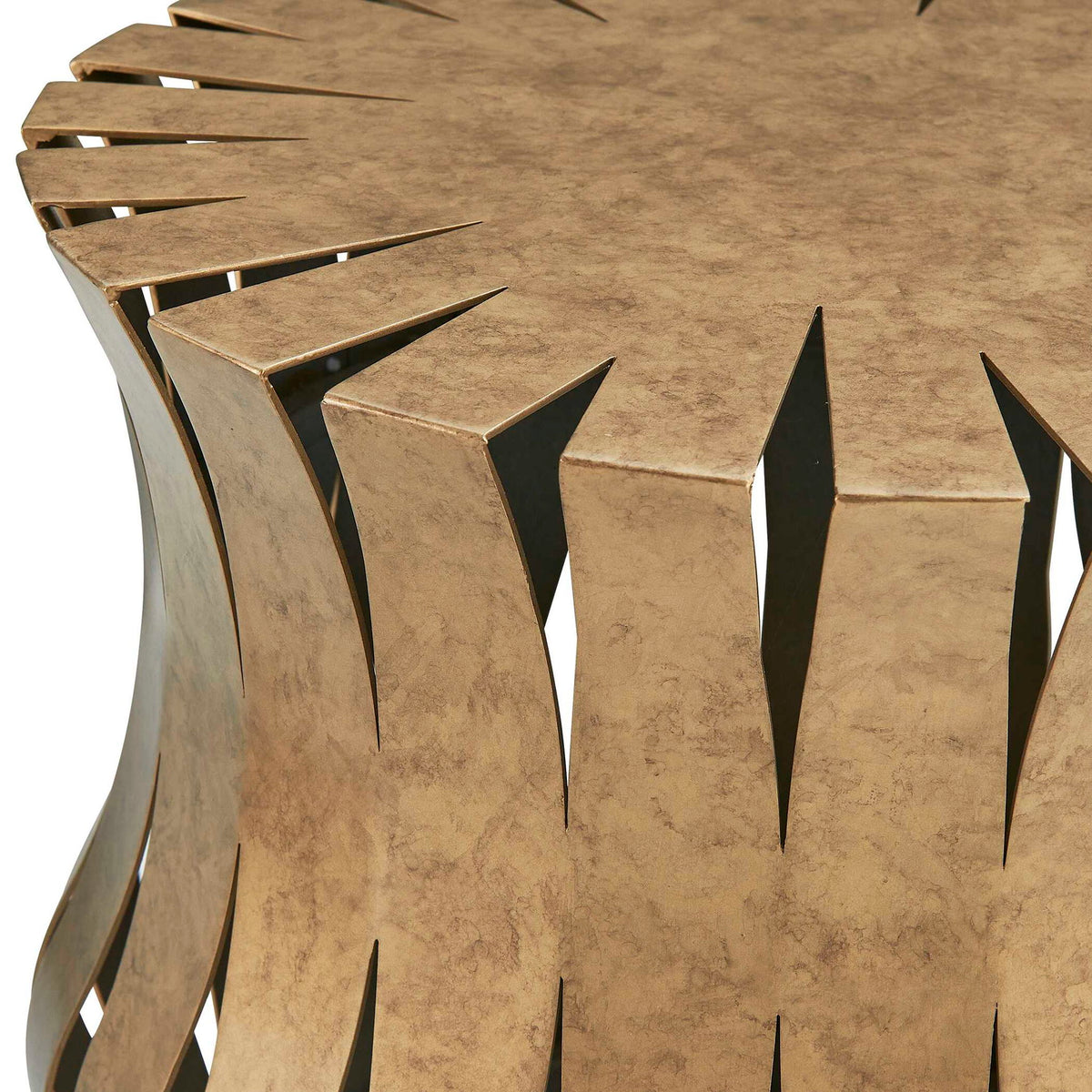 Arida - Accent Table - Aged Gold