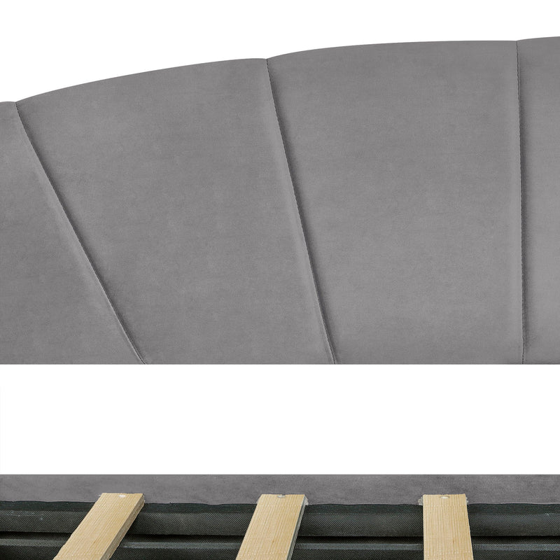 Upholstered Daybed With Two Drawers And Wood Slat - R&R Furniture Gallery (Fountain Valley, CA)