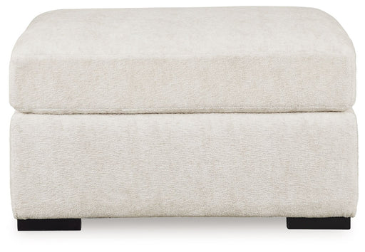 Chessington - Oversized Accent Ottoman - Ivory - R&R Furniture Gallery (Fountain Valley, CA)