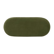 Serena - Contemporary Design Oval Storage Bench Ottoman - R&R Furniture Gallery (Fountain Valley, CA)