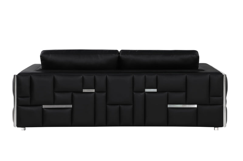 1130 - Top Grain Italian Leather Sofa - R&R Furniture Gallery (Fountain Valley, CA)
