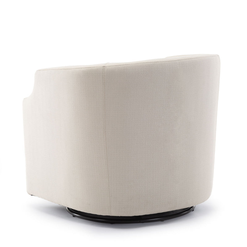 Isabelle - Swivel Glider Barrel Chair - R&R Furniture Gallery (Fountain Valley, CA)