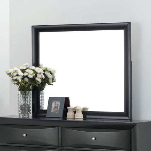 Ireland - 40" Mirror - Black - R&R Furniture Gallery (Fountain Valley, CA)