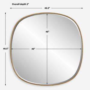 Webster - Mirror - Antique Gold