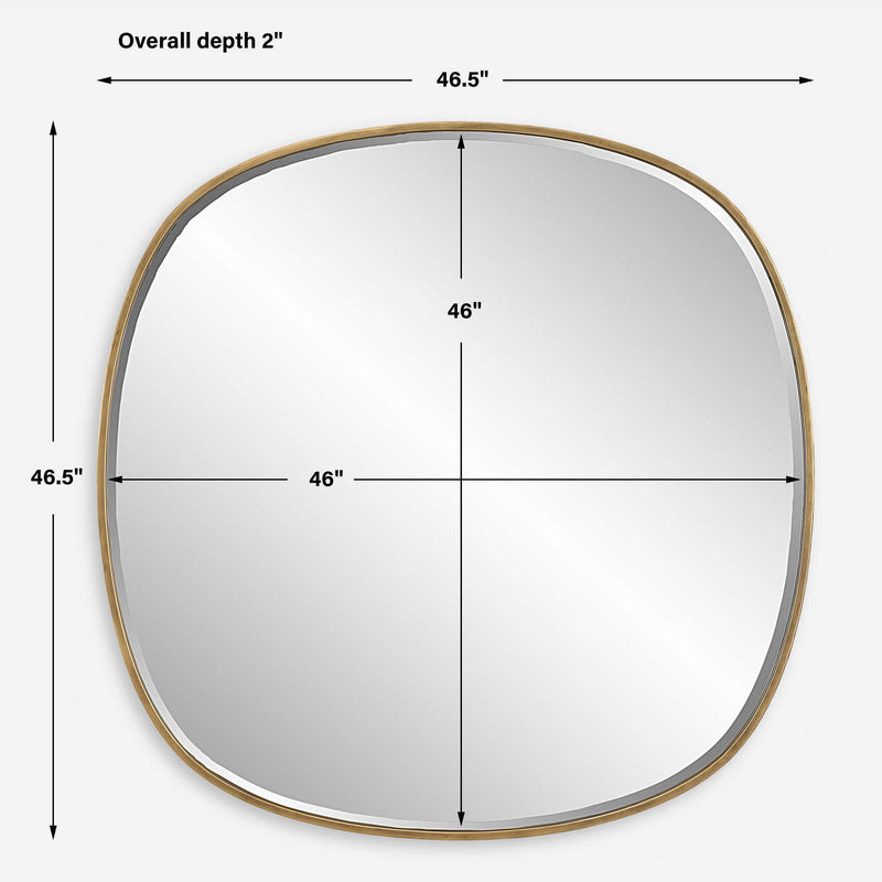 Webster - Mirror - Antique Gold