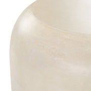 Denny - Modern Beige Fiberform End Table — view 3
