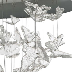 Butterfly Effect - Pendant - Bright Brass