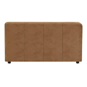 Zoey - Modular - Armless Chair - Chocolate Suede - R&R Furniture Gallery (Fountain Valley, CA)