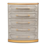 St. Charles - 5-Drawer Highboy Chest - Dove Gray - R&R Furniture Gallery (Fountain Valley, CA)