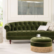 La Rosa - Victorian Chesterfield Tufted Sofa - R&R Furniture Gallery (Fountain Valley, CA)