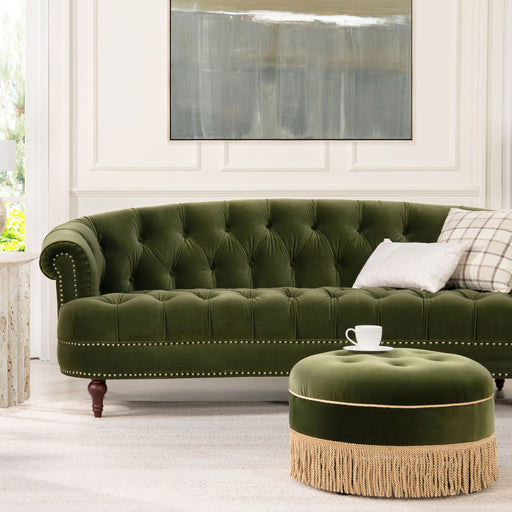 La Rosa - Victorian Chesterfield Tufted Sofa - R&R Furniture Gallery (Fountain Valley, CA)