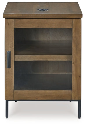 Torlanta - Chair Side End Table - Brown - R&R Furniture Gallery (Fountain Valley, CA)