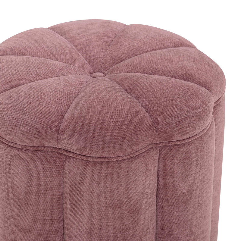 Fleur - Storage Ottoman - R&R Furniture Gallery (Fountain Valley, CA)