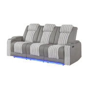 Duran - Power Reclining Sofa With Power Headrest - R&R Furniture Gallery (Fountain Valley, CA)