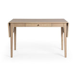 Classic Home Karl extendable desk in Coastal Drift finish with sleek, modern design and multiple workspace options.
