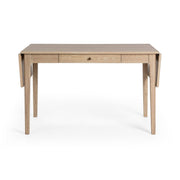 Classic Home Karl extendable desk in Coastal Drift finish with sleek, modern design and multiple workspace options.