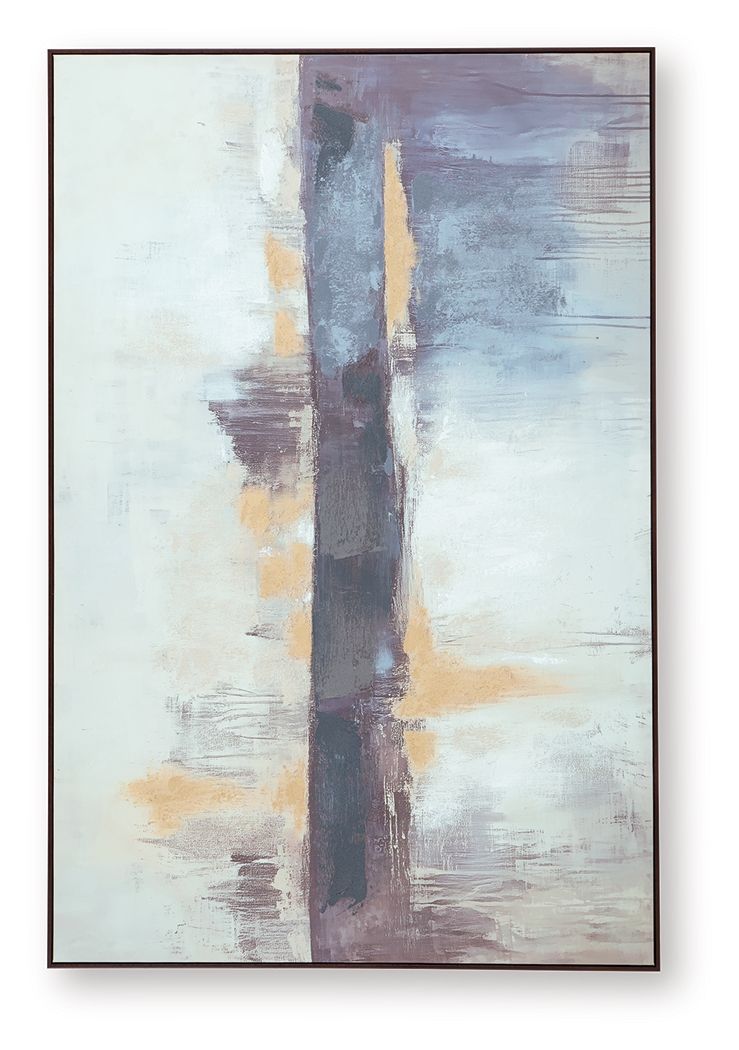 Gatesford - Wall Art - Blue / White / Tan - R&R Furniture Gallery (Fountain Valley, CA)