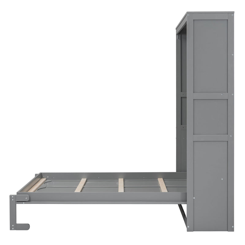 Murphy Wall Bed With Shelves, Space Saving - R&R Furniture Gallery (Fountain Valley, CA)