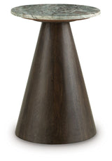 Waltnor - Accent Table - Gray / White / Brown - R&R Furniture Gallery (Fountain Valley, CA)