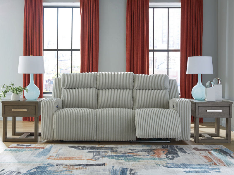 Forest Lake - Power Reclining Sofa With Adj Headrest - R&R Furniture Gallery (Fountain Valley, CA)