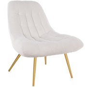 Aubrey - French Boucle Lounge Chair - R&R Furniture Gallery (Fountain Valley, CA)