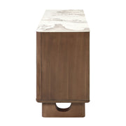 Harvey - Server With Ceramic Top - Walnut - R&R Furniture Gallery (Fountain Valley, CA)