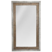 Charlotte - Mirror - Natural / Weathered Cement - R&R Furniture Gallery (Fountain Valley, CA)
