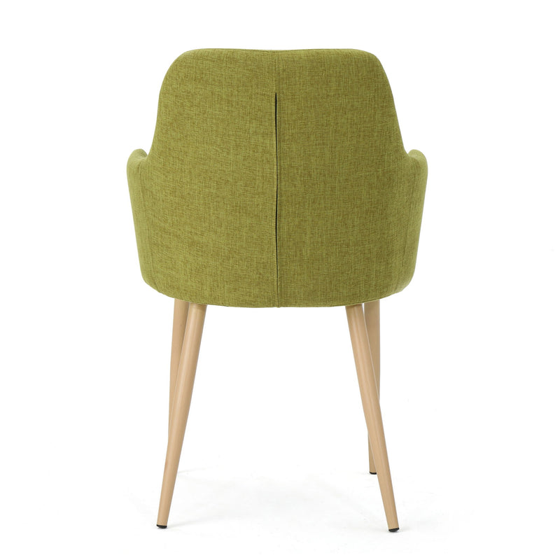 Elegant Dining Chair With Contoured Support - R&R Furniture Gallery (Fountain Valley, CA)