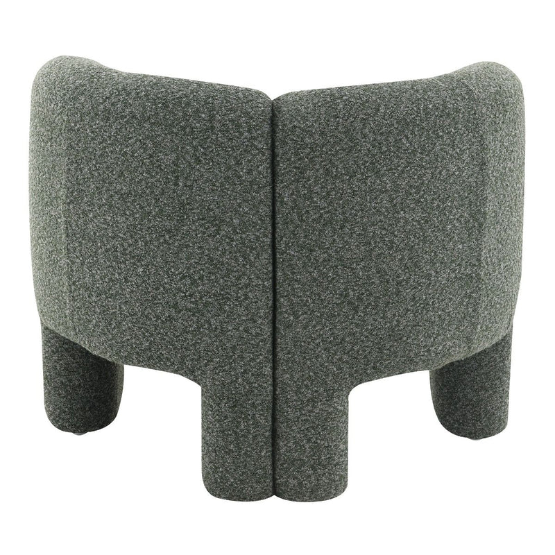 Pemba - Accent Chair - Green Tweed